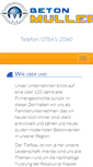 Mobile Screenshot of mueller-schachttechnik.de